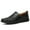 Black, variant on Big Size Men's Casual Loafers Slip On Leather Shoes Comfortable Lightweight Driving Shoes Male Moccasins Classic Penny Loafer Flats Boat Shoes Outdoor Walking Shoes