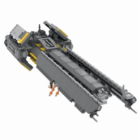 MOC Super Destroyer Spaceship Building Blocks Set DIY Model Assembly Bricks Toys Collection Gift 1040pcs
