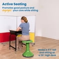 thumbnail image 4 of ECR4Kids ACE Active Core Engagement Wobble Stool, 18-Inch Seat Height, Flexible Seating, 4 of 10
