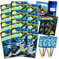 thumbnail image 1 of Paquete de obsequios para fiestas de Batman de DC Comics con pegatinas y colores, 1 of 3