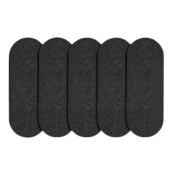 Filtro de aspas para ventilador de techo, 5 unidades, fácil de pegar, universal, purificador de aire doméstico 25x9x03cm