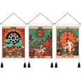 thumbnail image 1 of UBIUO Pack de 3 Tapices de Tarot El Sol La Luna La Estrella Cartas del Tarot Tapices Tapiz Medieval Europa Tapiz Misterioso Tapiz para Colgar en la Pared para la Habitación (13, 1 of 5