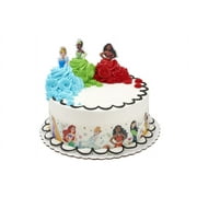 Disney Princesses Round Cake