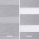 thumbnail image 4 of persiana premium enrollable duo blackout full cassette 160x180 cm gris, 4 of 8