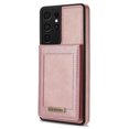 thumbnail image 2 of Phone Case for Samsung Galaxy S21 Ultra, PU Leather Wallet Case with Card Pockets RFID Blocking Kickstand Anti-falling Magnetic Closure Back Flip Cover for Samsung Galaxy S21 Ultra,Rosegold, 2 of 13