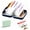 Blue, variant on A8 Weekly Waterproof Pill Pouch Set, Reusable Weekly Pill Organizer with 7/14pcs Bags Inside, Compact Portable Vitamin Supplement Storage Case for Travel Purse Daily Use
