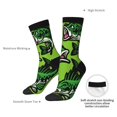 thumbnail image 4 of Haiem cartoon largemouth bass fish Pattern Crew Socks – Soft & Durable Moisture-wicking Socks, Stay-Up Fit for Business, Work, and Casual Wear Size 5-11, 4 of 6