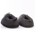 thumbnail image 2 of Zapatillas grandes para hombre, cálidas, de felpa, antideslizantes, para interiores, 2 of 4