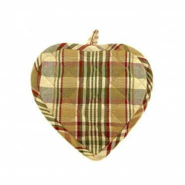 AG-41256S-2 Pot Holders Heart, Rosemary - Set of 2