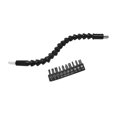 thumbnail image 4 of Juego de puntas de destornillador de extensión de broca Flexible, piezas eléctricas de repuesto compactas Punta de destornillador de 10 piezas, 4 of 7