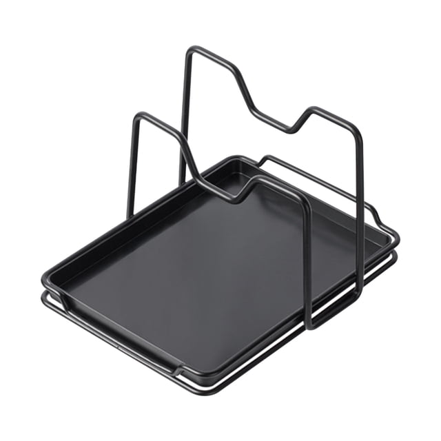 Up to 65% off Kitchen Gadgets Pot Lid Rack, Spatula Rack, Household Kitchen Gadgets, Countertop, Pot Lid Storage Rack, Free Punching Spoon Storage Rack Kitchen Organizers and Storage