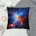 thumbnail image 2 of Chilfamy Star Cluster Nebula Pillow Cushion Covers for Sofa Couch Bedroom Car Chair Home Decor Pillow Case 1PC 18x18in, 2 of 5