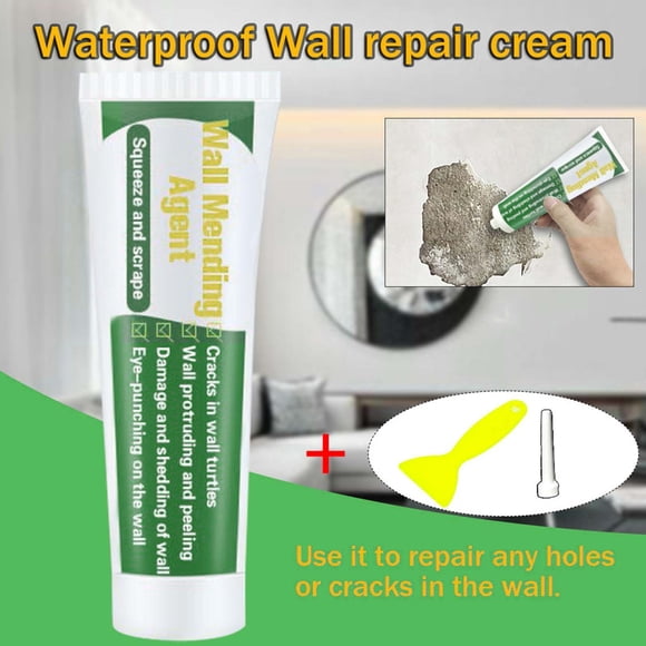 Dvkptbk Wall Mending Agent 150G Wall Mending Agent Wall Repair Cream Wall Crack Nail Repair Agent Safe Wall Mending Agent Cleaning Supplies