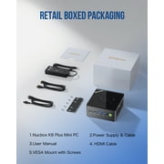 GMKtec Mini Gaming PC, 1TB SSD 32GB RAM, AMD Ryzen 7 8845HS(Up to 5.1GHz), Mini Desktop Computer, Oculink, Dual RJ45 2.5G, NucBox K8 Plus