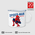 thumbnail image 2 of Marvel Spiderman Authentic 1962 20oz Ceramic Camper Mug, 2 of 7