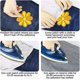 thumbnail image 4 of 30 piezas de parches termoadhesivos bordados CHAO parches adhesivos con forma de flor, 4 of 5