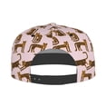 thumbnail image 4 of Fotbe Leopard Print Flat Bill Visor Cap Classic Snapback Hat Polyester Foam Trucker Hat Trucker Cap Adjustable Baseball Cap, 4 of 9