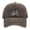 Washed Cap-Brown, variant on Bicycle Embroidered Washed Baseball Cap, Adjustable Adult Dad Hat, Cycling Lover Casual Hat