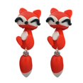 thumbnail image 4 of Cute Animal Earrings 3d Fashion Handmade Polymer Animal Earrings, 4 of 4