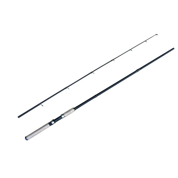 CarbonZeal 2-Piece Strong and Lightweight Portable Carbon Fiber, Graphite Spinning Fishing Rod, Fishing Pole Spinning Rod, carbon and glass fiber trout fishing pole