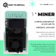 thumbnail image 4 of Minero en Solitario 1200GH/S Gamma 601 BTC, Pantalla A Color de 18-22 W, Chip ASIC BM1370 de Antminer S21 Pro, Enchufe Estadounidense, 4 of 5