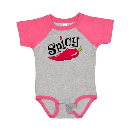

Inktastic Spicy- Hot Chili Pepper Boys or Girls Baby Bodysuit