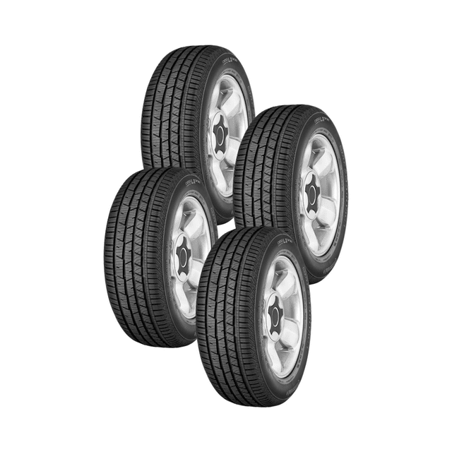 Paquete de 4 llantas 225/60R18 100H FR modelo CrossContact LX25 marca Continental
