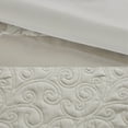 thumbnail image 2 of Ramsey Embroidered 8-Piece Comforter Set Soft Microfiber Face & Reverse, Neutral Color, Quilted Design, Includes Bed Skirt, Pillows & Euro Shams for Cozy Style, 2 of 3