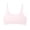 E014-Pink, variant on Teen Girls Seamless Wire Free Sports Bras Soft Cotton Bralette with Light Removable Padding Supportive Training Top for Active Lifestyles Size 10-16 Years