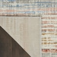 thumbnail image 6 of Nourison Elation Abstract Striped Ivory Multicolor 4' x 6' Area Rug, (4' x 6'), 6 of 9
