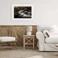 thumbnail image 2 of Stupell Industries Fallen Leaves on Stream White Framed Print Under Glass design by D. Burt, 17 x 23, 2 of 10