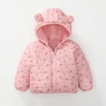 thumbnail image 2 of HIPYLO Fleece Jacket Toddler Girl Girls' Skiing Jackets Boys Button Down Shirts Baby Boy 12-18 Months Clothes Size 2t Girls Clothes Girls 2t Winter, Pink 3-4 Years, 2 of 9