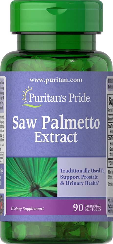 Puritans Pride Saw Palmetto 450 mg 200 caps. 