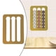 thumbnail image 2 of Soporte para cápsulas de café, estantes adhesivos verticales y horizontales para pared, paquete de 18 unidades. dorado, 2 of 8