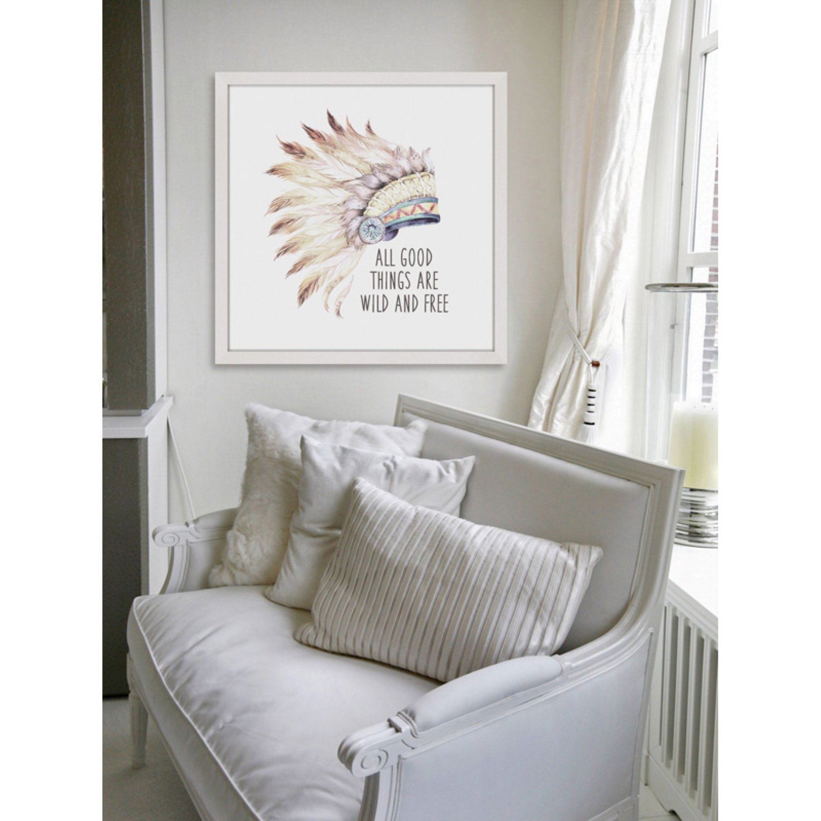 "Wild and Free" Framed Painting Print