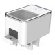thumbnail image 3 of Alimentador automático de peces de gran capacidad, dispensador de pellets de estanque con Control de aplicación, temporizadores, alimentación de peces jinwen Alimentador Automático, 3 of 8