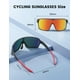 thumbnail image 5 of Gafas de sol Lamicall Polarized Sports UV400 para hombre y mujer, color rojo, 5 of 7