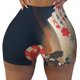 thumbnail image 2 of Fotbe Casino Poker Chips Shorts Sin Costuras – Shorts Deportivos de Cintura Alta para Mujer, Elásticos para Gimnasio, Yoga, Running o Ciclismo-X-Large, 2 of 8