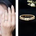thumbnail image 3 of Rosec Jewels Channel Set Lab Diamond Eternity Band - EF-VS Quality Certified - Ready To Gift, 18K Yellow Gold, US 9.50, 3 of 9