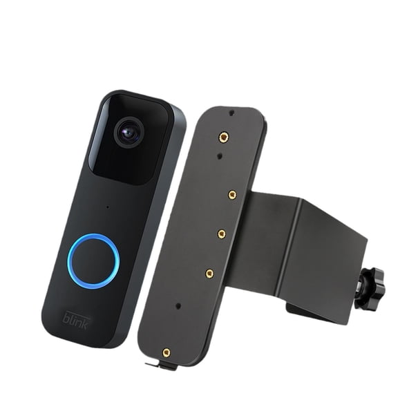 Eclytyku No-Drill Anti-Theft Doorbell Mount Compatible with Blink – Secure Door Clamp for Renters and Damage-Free Installation