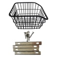 thumbnail image 4 of Rear Bike Basket Bike Luggage Rack Basket Organizer Large Capacity Universal Cargo Rack Basket for Mountain Road Bike, 4 of 7