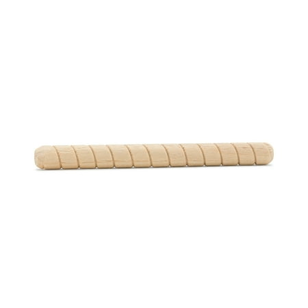 

Wooden Dowel Pins 3/8 inch x 4 inch Pack of 1000 Spiral Dowel Joints for Woodworking Furniture and Crafts by Woodpeckers