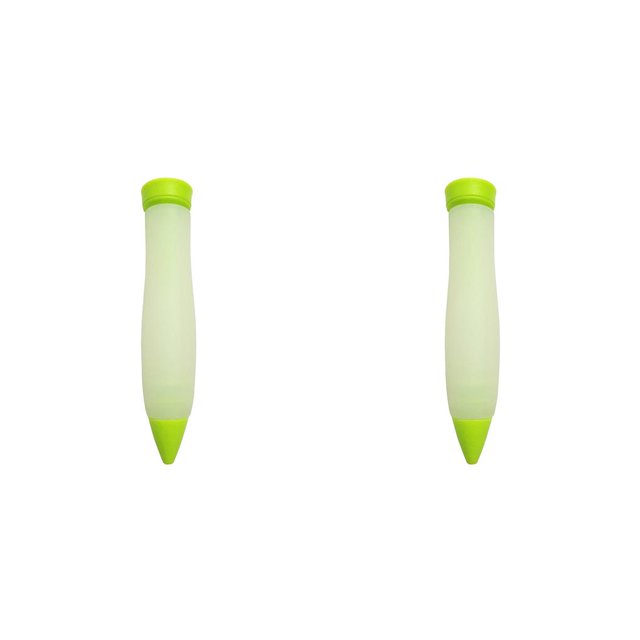 Toystoory Práctico impermeable DIY Cake Piping Pen Silicona Fondant Lápiz de escritura Herramienta para hornear de alta resistencia Utensilios Type5 NO5