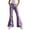 AA01_Purple, variant on VV AVEORS Girls Flare Pants Plaid Uniform Cute Y2k Bell Bottoms Flared High Waist Slim Fit Trousers With Pockets Watermelon Red 160