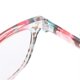 thumbnail image 3 of Reading Glasses Fashionable Unisex Men Women Lightweight Clear Lens Reading Glasses(+250 Red), 3 of 4