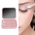 thumbnail image 5 of 4pcs Silicone Makeup Brush Set Reusable Portable Eyeshadow Brush with HD Mirror ABS Material for Makeup Travel, 5 of 5