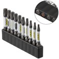 thumbnail image 5 of Essential Magnetic Impact Screwdriver Bit Set PH1 PH2 PH3 T8 T40 H1 5 H8, 5 of 7