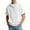 White, variant on Mens Hoodie Tops Knit Zip Up Short Sleeve Pocket Lightweight Mens Workout Clothing,Green,XL