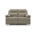 thumbnail image 3 of Signature Design by Ashley Yarrow Lane Beige Reclining Loveseat, 3 of 6