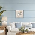 thumbnail image 3 of Stupell Industries Coastal Conch Shell over Vintage Pattern Gray Floating Frame Canvas Art, 18 x 18, by Conrad Knutsen, 3 of 7
